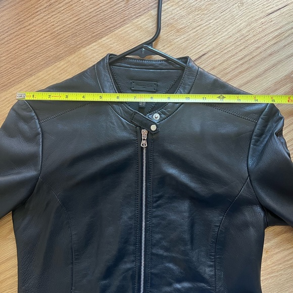 Massimo Dutti leather jacket - Picture 8 of 8